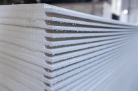 Panneau MGO 9mm 12mm 15mm, pur MgSO4, sans chlorure, incombustible, pare-feu, panneau de cloison, classe A1, certifié CE