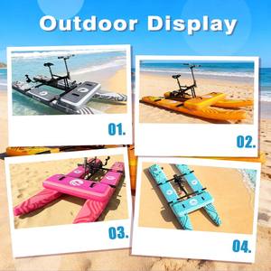 Nouveau Vélo Aquatique Gonflable Flottant Monoplace Tendance pour la Vente - Product Image 5