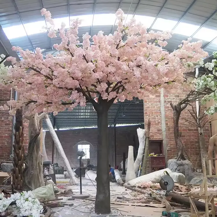 L-tt personalizza il fornitore di alberi di Sakura viola bianco blu rosa decorazioni per matrimoni centrotavola artificiale albero di ciliegio