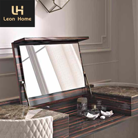 Coiffeuse Table de maquillage coiffeuse avec tabouret et miroir Offre Spéciale