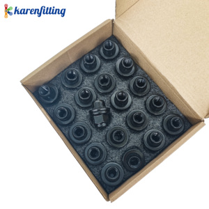 น็อตล้อหกเหลี่ยมสีดำ M12x1.5 คอเรียว 60 องศา บรรจุ 20 ชิ้นต่อกล่อง-001 - Product Image 5