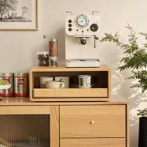 Support de rangement pour capsules et tasses à café en bois massif, moderne, réutilisable et écologique - Product Image 2