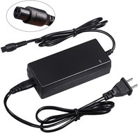 33.6V 42V 54.6V 2A 3A 4A 5A adaptateur secteur pour vélo électrique mobilité Scooter 48V chargeur de batterie au Lithium connecteur XLR 3 broches