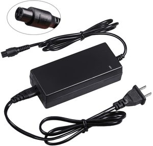 Adattatore di alimentazione 33.6V 42V 54.6V <span class=keywords><strong>2A</strong></span> 3A 4A 5A per bici elettrica Scooter per mobilità 48V batteria al litio 3 Pin connettore XLR - Product Image 5