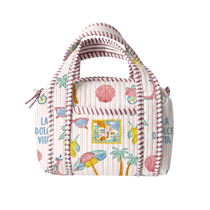 <span class=keywords><strong>Borsa</strong></span> per il Trucco Personalizzata con Monogramma, in Poliestere Morbido, <span class=keywords><strong>Organizer</strong></span> da Viaggio per Cosmetici da Donna - Product Image 2