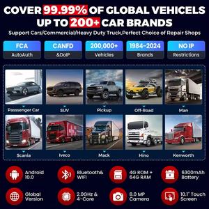 LAUNCH 2025 Nuevo X431 PRO3S+ SmartLink HD 12V 24V Escáner de Diagnóstico OBD2 para Autos y Camiones, Herramienta de Diagnóstico para Camiones Diésel - Product Image 5