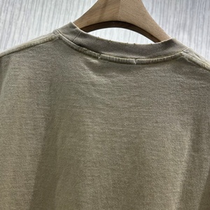 Camiseta de Manga Corta Stonee de Lujo, Casual, 100% Algodón, Estilo Vintage, Básica, Clásica, Holgada, para Hombre - Product Image 3
