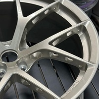 Rines de Aleación de Diamante Plateados Forjados Personalizados DS FI-R FIR EVO para Carreras, para BMW G20 G30 Mercedes Audi A4 A5 Porsche Cayman Ferrari