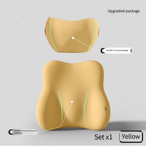 Reposacabezas del <span class=keywords><strong>asiento</strong></span> del automóvil, almohada de soporte para el cuello, soporte de cintura para el <span class=keywords><strong>respaldo</strong></span> del <span class=keywords><strong>asiento</strong></span> del <span class=keywords><strong>conductor</strong></span> - Product Image 4