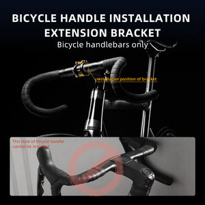 Support de compteur de vélo en alliage d'aluminium CYCLAMI S8 avec logo personnalisé, support GPS, support pour VTT, vélo de route, pièces de capteur IGSPORT - Product Image 5