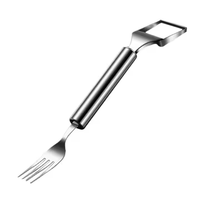 Mandoline professionnelle multifonctionnelle à double extrémité, coupe-fruits, coupe-pastèque, trancheuse, manche en acier inoxydable, outil facile à nettoyer