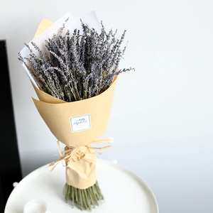 Arreglo de Flores Secas, Ramos de Flores Secas Naturales, Lavanda Seca Real para Decoración del Hogar, Ramos de Flores Secas - Product Image 4