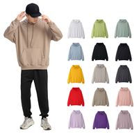 Sweater Hoodie Olahraga Unisex Ukuran Besar OEM dengan Logo Silver Head, Bahan Katun Tebal untuk Pria & Wanita, Hoodie Kasual