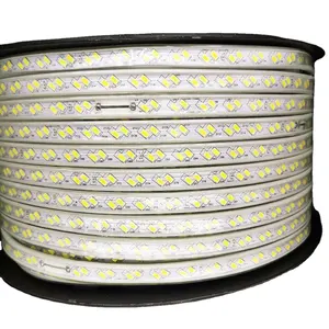 Boyid גבוהה לומן חיצוני 110V 220V SMD 5730 גמיש LED רצועת אור חג המולד led רצועות ניאון אור