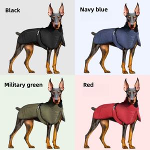 반사 기능이 있는 고급 야외용 겨울용 대형 피트불 강아지 의류 애완동물 옷 재킷 코트 도매 - Product Image 4