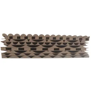 定制艺术纹理雕刻罗纹中纤板木质纤维板3D柔性弯曲中纤板凹槽中纤板装饰用