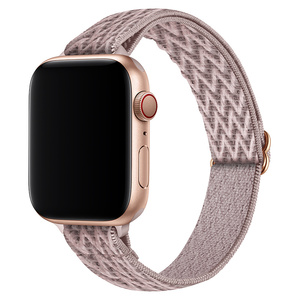 Bracelets de montre en tissu de nylon de remplacement de haute qualité en gros 16mm 18mm 20mm 22mm bracelets de montre en nylon pour <span class=keywords><strong>apple</strong></span> Iwatch - Product Image 2