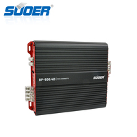 Amplificateur de voiture Suoer BP-2000 Monoblock 6000W Classe D, 2000 Watts RMS avec séparateurs de fréquences et égaliseurs à 1 canal