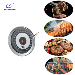 SW Fábrica Vender Deep Fry Dial Termômetro com Clipe de Aço Inoxidável 110mm Longo <span class=keywords><strong>Stem</strong></span> Temp Monitoramento Gauge para Turquia Grill BBQ - Product Image 4
