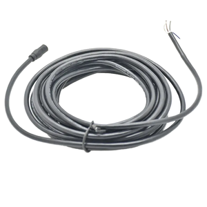 ขั้วต่อกันน้ำแบบวงกลม M8 IP67 สำหรับงานอุตสาหกรรม แบบ 4 ขา ขึ้นรูปตรง ตัวเมีย สาย PVC ขั้วต่อปลั๊กแบบอากาศยาน - Product Image 4