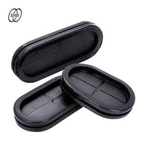 Tùy chỉnh kích thước linh hoạt cuttable hình bầu dục cao su Grommet cho kim loại cạnh bảo vệ - Product Image 2