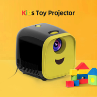 Mini projecteur L1, projecteur portable USB pour enfants, 1000 lumens, micro projecteur vidéo 320x240p pour la famille, pour ordinateur portable, PC, TV