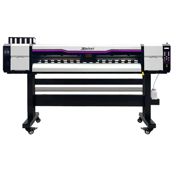 2023 x-roland 1.3 mètre, imprimante 8 couleurs avec une tête epson i3200A1, impression papier couché