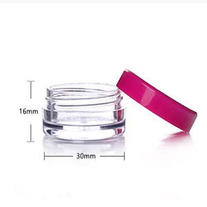 Tarro cosmético vacío al por mayor, botella de plástico redonda para maquillaje, tarro de polvo para sombra de ojos con tapa de rosca de cristal, capacidad de 3g/5g - Product Image 6