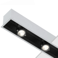 Spot rétractable de style industriel Spot à LED 6 pouces LIGHT CHANNEL éclairage de plafond linéaire à montage en surface