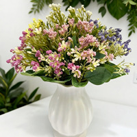 9 Têtes de Fleurs Artificielles de Gypsophile Réalistes pour Mariage, Décoration de Vase Intérieur