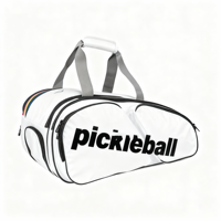 Tas Ransel Olahraga Pickleball Tenis Atletik Logo Kustom Asli, Tas Raket, Tas Ransel Pickleball Untuk Pria Wanita