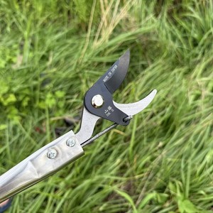 Sécateur à lame croisée en acier inoxydable Mountain Wisteria, design papillon, pour la taille des arbres fruitiers, usage en jardin, manche métallique manuel - Product Image 5
