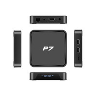 P7 Set-top Box H616 Quad-Core Android 12 4K Dual-Band 2,4 GHz WiFi Control remoto por voz Reproductor de alta definición
