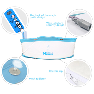 Massaggiatore per la vita con cintura dimagrante spargitore di grasso ventre ventre vibrazione massaggiatore di calore per comprimere le cosce cintura dei polpacci - Product Image 4