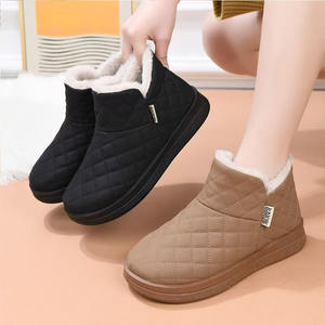สินค้าขายดีประจำปี 2025 ของขวัญคริสต์มาส รองเท้าบูทฤดูหนาวสำหรับผู้หญิง รองเท้าแตะในบ้านแบบนุ่ม อุ่นสบาย ระบายอากาศได้ดี รองเท้าแตะขนปุยสำหรับใส่ในบ้าน - Product Image 2