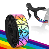 BD01 OEM bande de guidon de vélo bande de Silicone de vélo de route souple et anti-dérapant avec prise de guidon accessoires de vélo