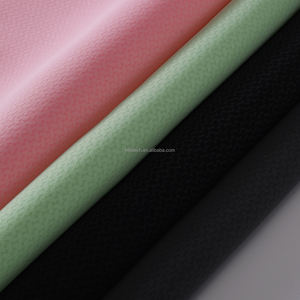 고탄력 100D 90 폴리에스터 10 스판덱스 니트 인터록 속건 통기성 겨울 야외 4 방향 스트레치 방수 원단 - Product Image 5