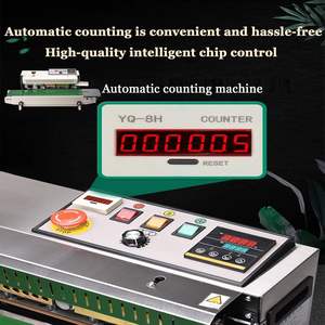 Máquina Selladora Semiautomática de Banda Continua de Alta Calidad al por Mayor para Bolsas de Plástico y Empaquetado de Alimentos en Film - Product Image 4