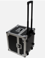 Portable De Luxe En Aluminium Universel Photo Booth Imprimante Vol Trolley Cas Style Simple