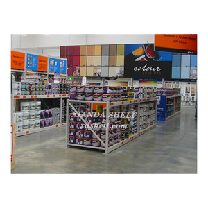 Home Improvement Store Painting Oil Storage Longspan Rack and Shelf