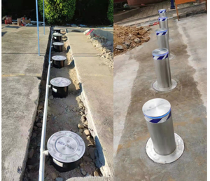 ACS otomatik giriş seviyesi otomatik baba yanıp sönen işaret ışığı-otel araba bariyeri ile - Product Image 5