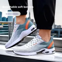 Zapatillas Deportivas Casuales para Hombre, Modelo Primavera 2026, con Cordones, Suela Suave, Transpirables, con Rayas, de Una Sola Capa, al por Mayor