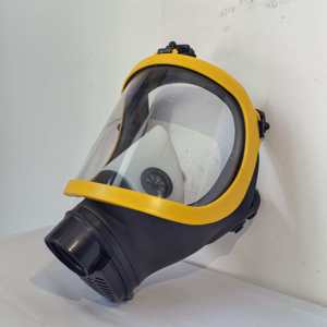 <span class=keywords><strong>Masque</strong></span> à gaz intégral en silicone CE <span class=keywords><strong>Protection</strong></span> Shield Yellow Edge 14 avec filtre B2KP100, respirateur <span class=keywords><strong>chimique</strong></span> industriel, vente directe usine - Product Image 2