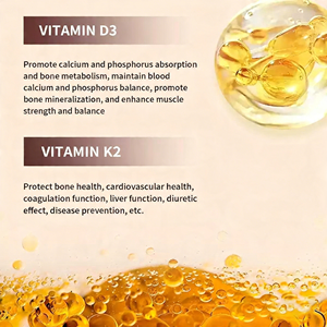 Vitamine D3 K2 – Offre Spéciale – Matière Première Végétalienne – Capsules Molles de Vitamine D3 K2 10000 UI – Soutient la Santé Immunitaire <span class=keywords><strong>et</strong></span> Osseuse - Product Image 4