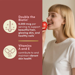 Caramelle Gommose Vegetariane Halal per la Bellezza con Collagene e Biotina <span class=keywords><strong>Integratore</strong></span> Masticabile per <span class=keywords><strong>Capelli</strong></span>, Pelle e <span class=keywords><strong>Unghie</strong></span> per Donne, Uomini e Adulti - Product Image 3