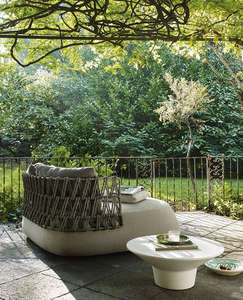 Jardin extérieur tissu coin canapé-lit - Product Image 2