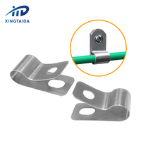 Clip de câble en acier inoxydable de type R, organisateur de câbles 7R, clips pour fils, pince à câble en nylon plastique de 7 mm