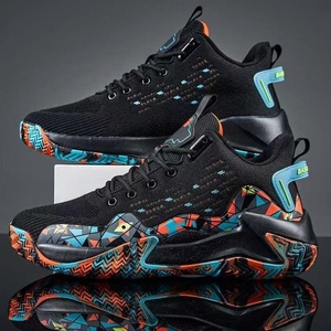 Chaussures de sport pour hommes, respirantes, en mesh, antidérapantes, à semelle souple, décontractées, pour la marche et le basketball - Product Image 2