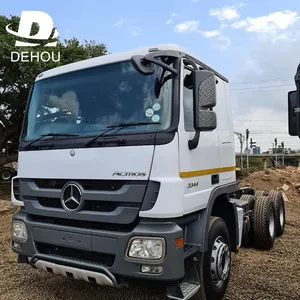 Caminhão cabeça de trator 6x4 usada caminhão alemanha actros