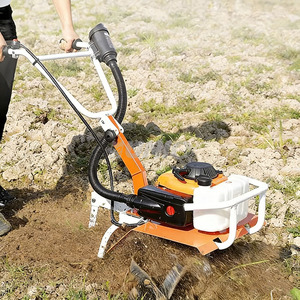 Micro-cultivateur agricole UNIO 10HP à <span class=keywords><strong>moteur</strong></span> <span class=keywords><strong>essence</strong></span> pour le désherbage, le labourage, le déchaumage et le scarification des champs - Product Image 3